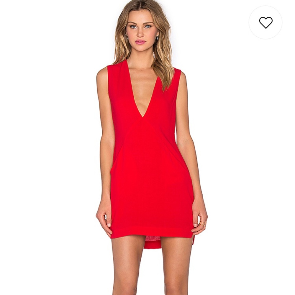 Plunge dress from revolve